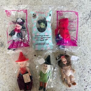 Vintage Madame Alexander Set of 6 Dolls